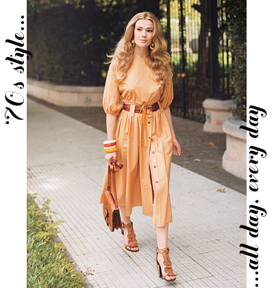 Fashion Clothesstyle on 70s Style  All Day  Every Day   Small Shop  A Brand Styling Studio