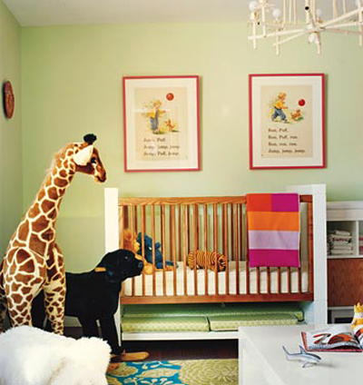 personalizing a nursery: Barrie Benson in Domino
